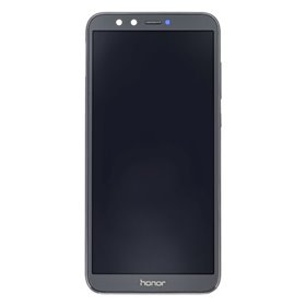 Huawei Honor Lcd e Touch con frame Originale per Honor 9 Lite Grigio