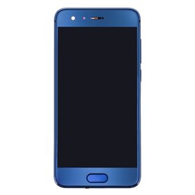 Huawei Honor Lcd e Touch con frame Originale per Honor 9 Blu
