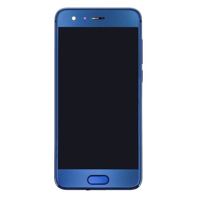 Huawei Honor Lcd e Touch con frame Originale per Honor 9 Blu