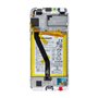 Huawei Serie Y Lcd per Huawei Y6 2018 Con Batteria Service Pack Bianco