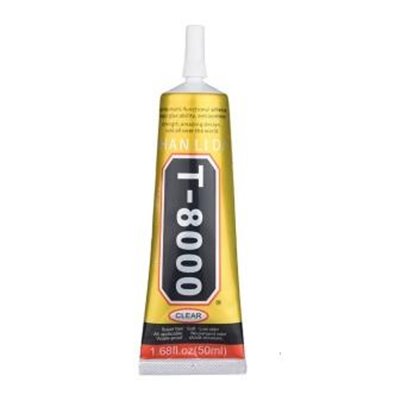 Attrezzi Tools Colla alta tenuta trasparente per frame e display T-8000 50m