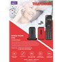 Cellulari per anziani Cellulare Telefunken S740 senior 4G GPS Nero a conchiglia