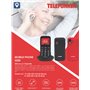 Cellulari per anziani Telefono Cellulare Telefunken S520 Rosso