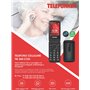 Cellulari per anziani Telefono TM 360 Nero Telefunken Con Facebook e WhatsApp