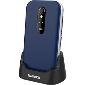Cellulari per anziani Telefono Cellulare Conchiglia S450 Telefunken 2.8'' Blu