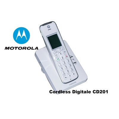 Motorola Cordless Telefono Cordless Digitale Motorola CD201