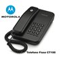 Motorola Cordless TELEFONO FISSO CT100 MOTOROLA NERO
