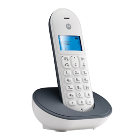 Motorola Cordless Telefono Cordless Dect Motorola T101 Grigio