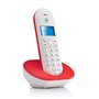 Motorola Cordless Telefono Cordless Dect Motorola T101 Rosso