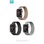 Accessori Watch Cinturino per Apple Watch 4 serie 44mm Maglia Milano Silver