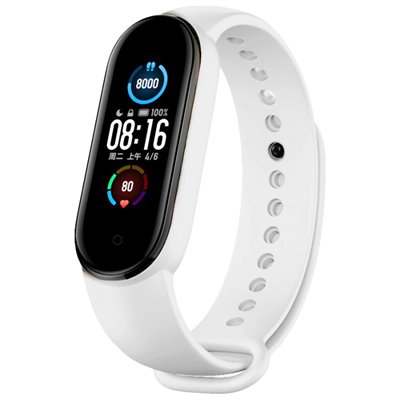Xiaomi Watch Bracciale in silicone per Xiaomi watch band Mi 5 Sport Bianc