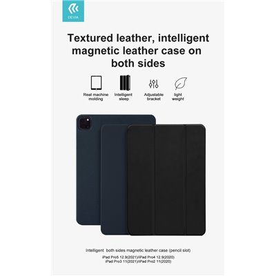 Cover Apple iPad Cover magnetica iPad Pro3 11 2021 & iPad Pro2 11 2020 Blu