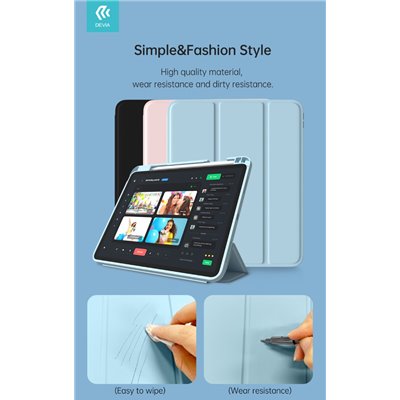 Cover Apple iPad Cover Rosy per iPad 10 10.9 2022 con supporto Pencil Rosa