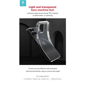 Cover Apple iPhone Cover protettiva trasparente morbida per iPhone 12 Pro Max