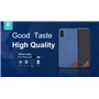 Cover Apple iPhone Cover in Pelle Lavorata Acme per iPhone X Nera