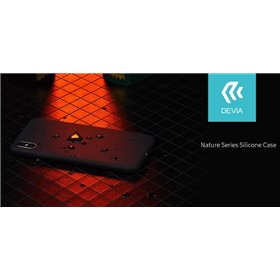 Cover Apple iPhone Custodia protettiva per iPhone X in silicone Nera