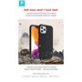 Cover Apple iPhone Cover protezione interno morbido per iPhone 12 Pro Max Nera
