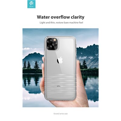 Cover Apple iPhone Cover Ocean 2 Protezione Trasparente per iPhone 11 Pro Max