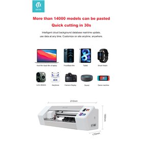 Plotter Taglio Pellicole Plotter Bluetooth per Laptop e Smartphone con App integrata