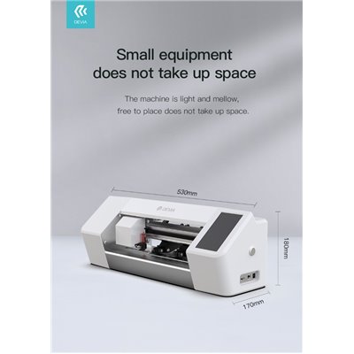 Plotter Taglio Pellicole Plotter Small PT005 Bluetooth App integrata Max 10 Pollici