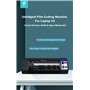 Plotter Taglio Pellicole Plotter Large Bluetooth e App integrata V2 Black Version