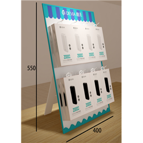 Espositori Espositore da Banco 8 Ganci Devia in Plexiglass 550 x 400 mm