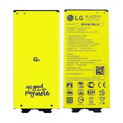 LG Ricambi BATTERIA ORIGINALE BL-42D1F per LG G5 H850 - 2800 mAh LI-ION