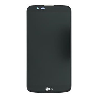 LG Ricambi LCD + Touch Originale con Frame per LG K10 Nero