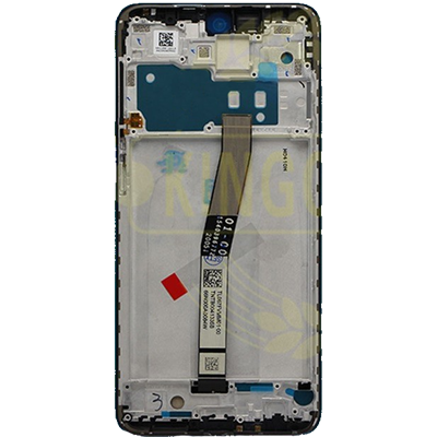 Xiaomi Display LCD Con Frame per Xiaomi Redmi Note 9 Pro ServicePack Bianco