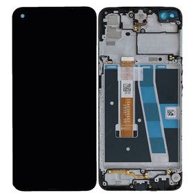 Oppo Ricambi Display Originale OPPO A52 Service Pack Nero