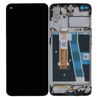 Oppo Ricambi Display Originale OPPO A52 Service Pack Nero