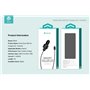 Carica Batterie Suit Carica da Auto e Cavo M-USB Smartphone Android Nero