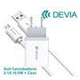 Carica Batterie Suit Carica Batteria 2,1A e Cavo m-usb Android