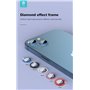 Pellicole iPhone Proteggi lenti diamantate iPhone13 &13 Mini Cornice Nera