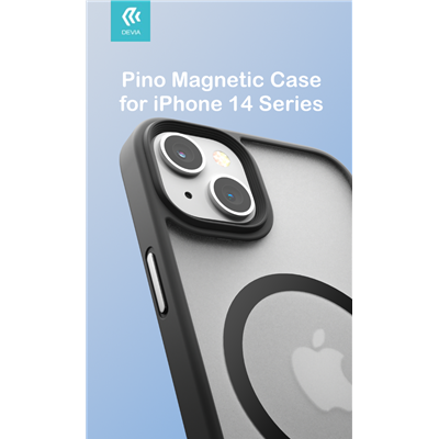 Cover Apple iPhone Cover Magnetica Pino Apple Magsafe per iPhone 14 Plus Gray