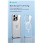 Cover Apple iPhone Custodia magnetica Magsafe trasparente per iPhone 13 Pro