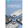 Cover Apple iPhone Cover Magnetica Pino con Apple Magsafe per iPhone 14 Nera