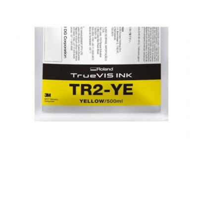 Yellow Pigment Eco-Solvent Ink Bag Roland TrueVIS SG2,VG2,VF2,SG3,VG3500ML