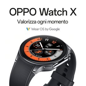 Accessori OPPO - IOT Smartwatch OPPO Watch X Platinum Black