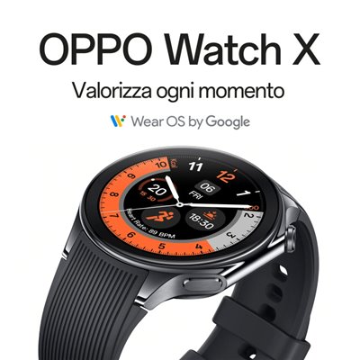 Accessori OPPO - IOT Smartwatch OPPO Watch X Platinum Black