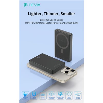 Power Bank Power bank magnetico MINI PD da 20W 10.000 mAh