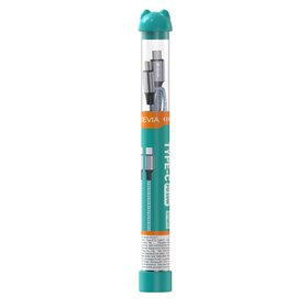 Cavi ConnettivitÃ  Cavo Bubble Tipo-C - C 3A 60W Per carica rapida PD Nero