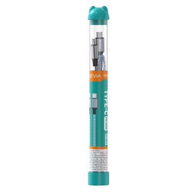 Cavi ConnettivitÃ  Cavo Bubble Tipo-C - C 3A 60W Per carica rapida PD Nero
