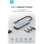 Adattatori & Varie Adattatore HUB da Type-C ad HDMI USB 3.0*2 + PD 4 in 1