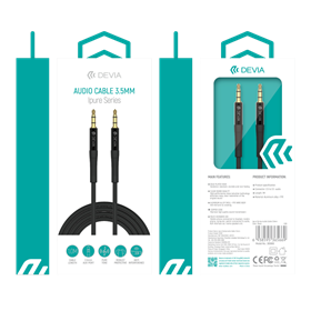 Cavi ConnettivitÃ  Cavo audio jack 3,5mm con connettori dorati 1mt
