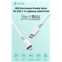 Cavi ConnettivitÃ  Cavo Certificato GRS da Tipo C a Lightning 27W 3A 1 Mt PD