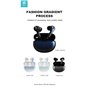 Microfoni & Auricolari Auricolare TWS wireless EM412 con ENC TWS-M4 Bluetooth V.5,2