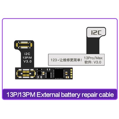 Programmatori e Tag I2C Cavo Flat sostituzione Batteria iPhone 13 Pro - 13 Pmax i2C