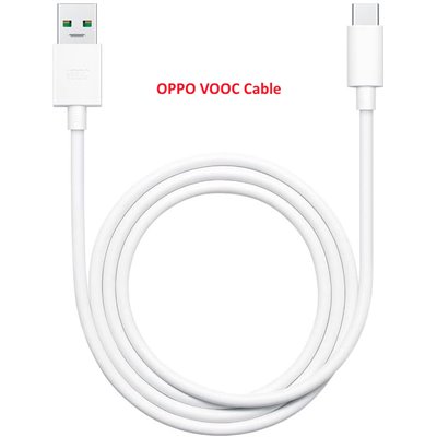 OPPO - IOT VOOC Cable USB-A to USB-C 65W 1 Metro White