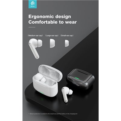 Auricolari&Microfoni Auricolari TWS EM411 bluetooth 5.1 con ricarica ANC-E1